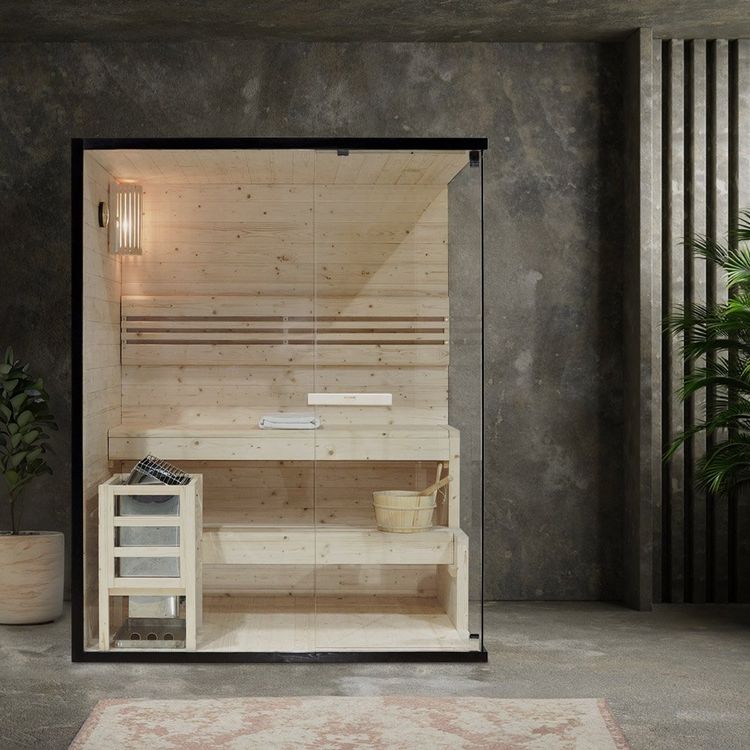 Traditionelle Sauna Vital-Swiss, Für 3 Pers. inkl. Saunaofen 3
