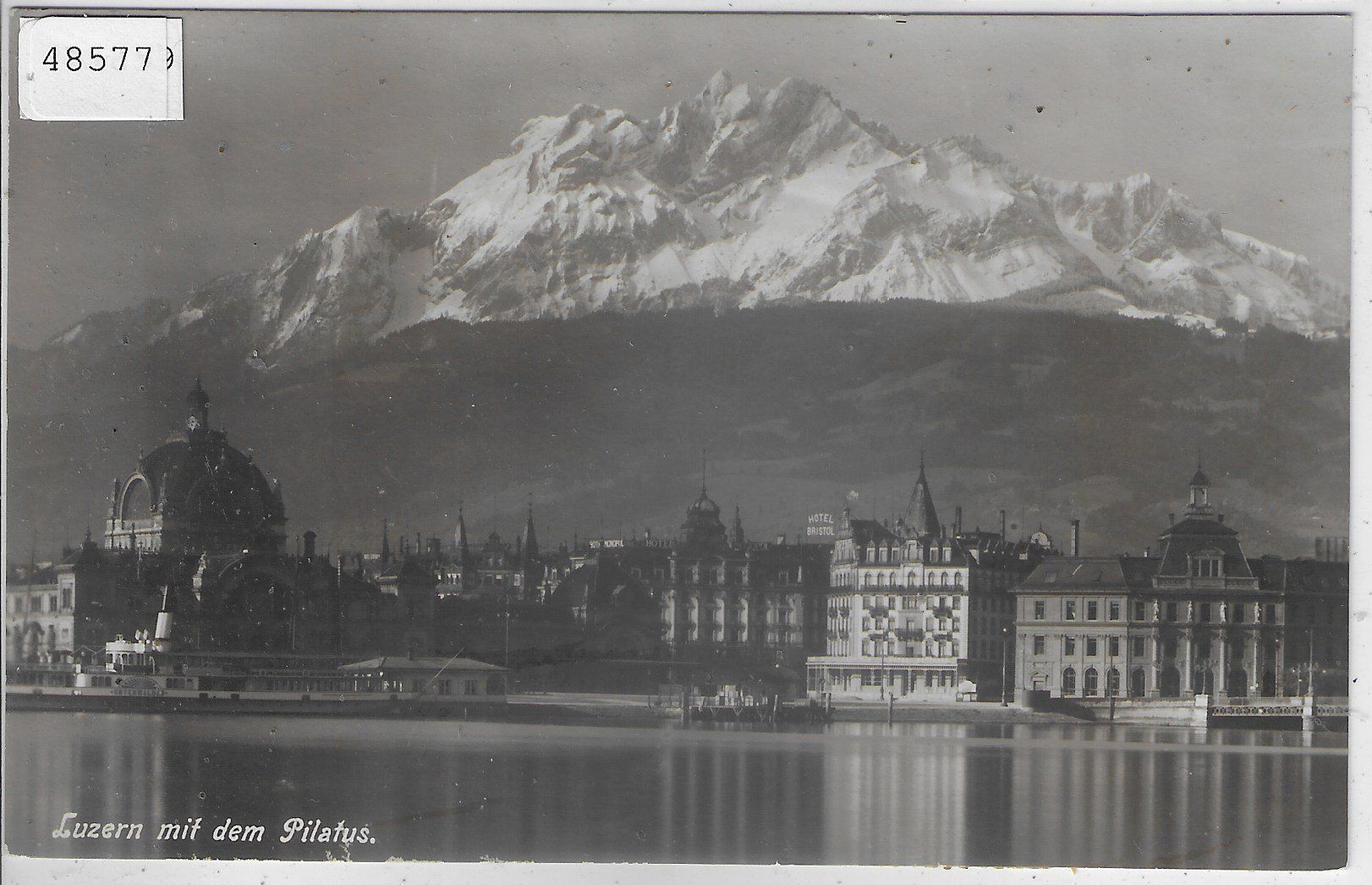 Cartoline postali: Luzern mit dem Pilatus – Usato da Ettingen venduto da Kartenplanet