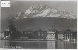 Luzern mit dem Pilatus