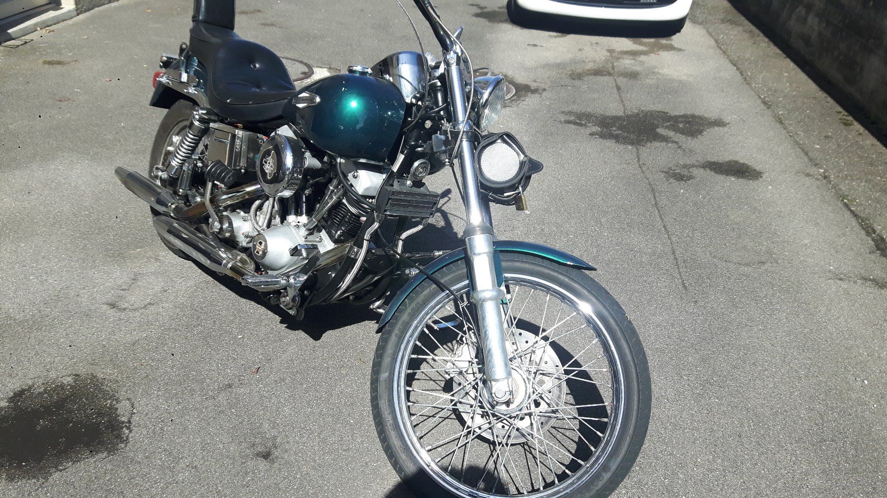 Harley-Davidson Chopper: OLDTIMER Harley Davidson 1200 Super Glide Jg. 74 Shovelhead – Usato da frauenfeld venduto da Tin62 8