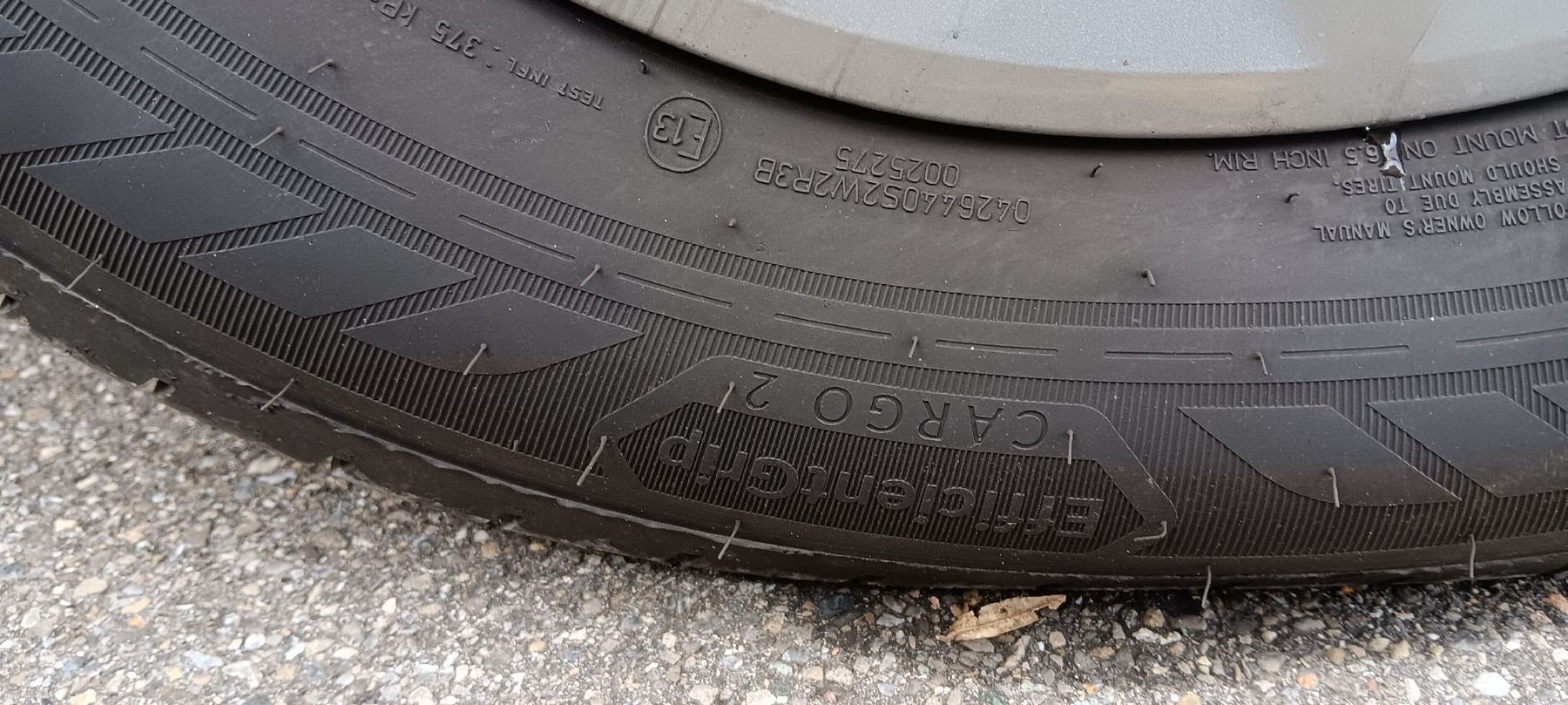 Goodyear Pneus & Kompletträder: GOODYEAR efficient grip cargo2 Reifen – Gebraucht aus Gwatt (Thun) von Manu814 3