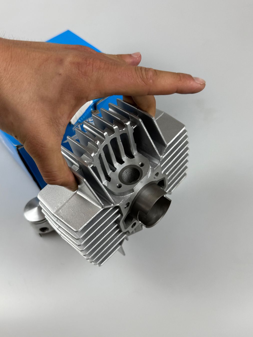 Puch Ciclomotori: Zylinder Puch Supermaxi/Monza 40mm neu – Nuovo e nell'imballaggio originale da Hallau venduto da mofaplus 6