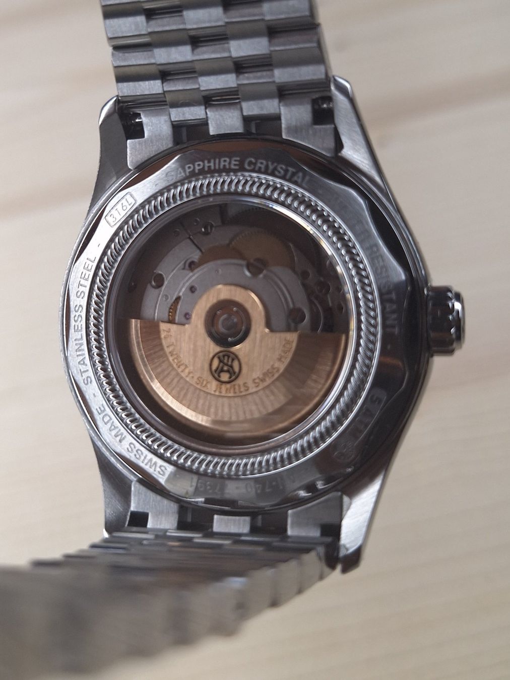 Armand Nicolet Orologi: Armand Nicolet Automatic, FullSet, Neu und ungetragen – Nuovo e nell'imballaggio originale da Basel venduto da ChaDav 3