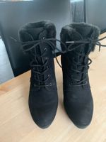 Damen-Stiefeletten schwarz Gr.40