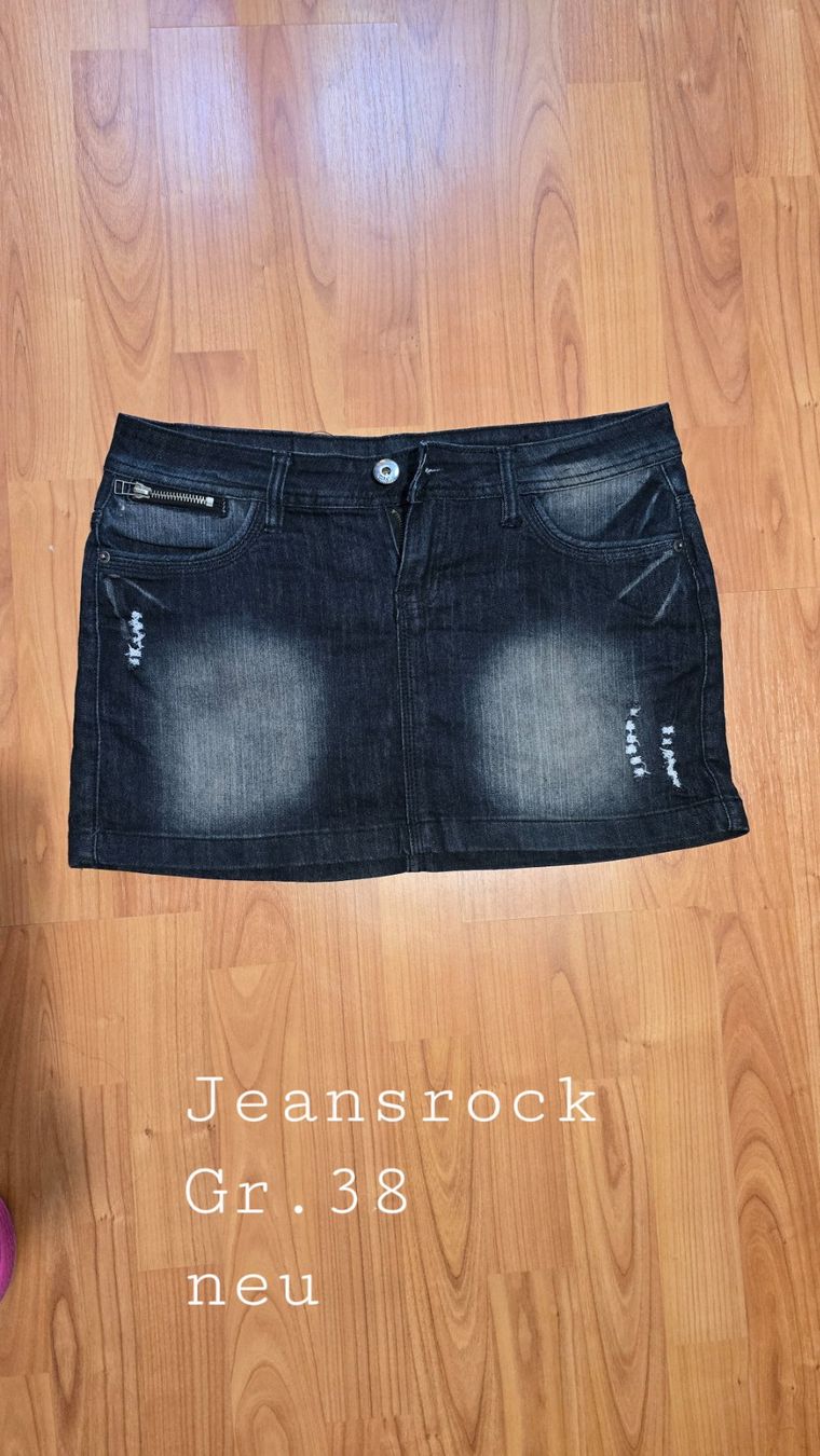Röcke: Minirock Jeans Gr. 38 – Neu (gemäss Beschreibung) aus Sumiswald von van_tfv5