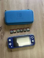 Nintendo Switch Lite + 6 Spiele + Tasche