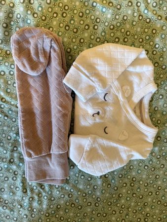 3er-Set Baby-Outfits Grösse 56