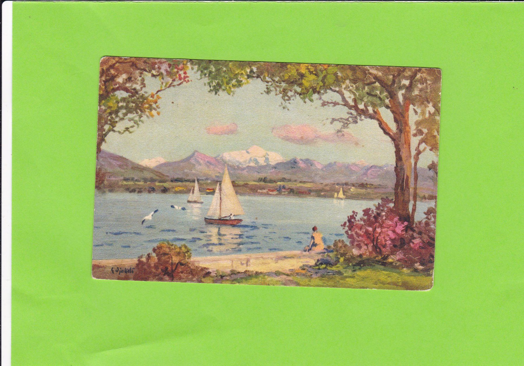 Cartoline postali: Genève-Le Lac – Usato da St. Peterzell venduto da neckertal