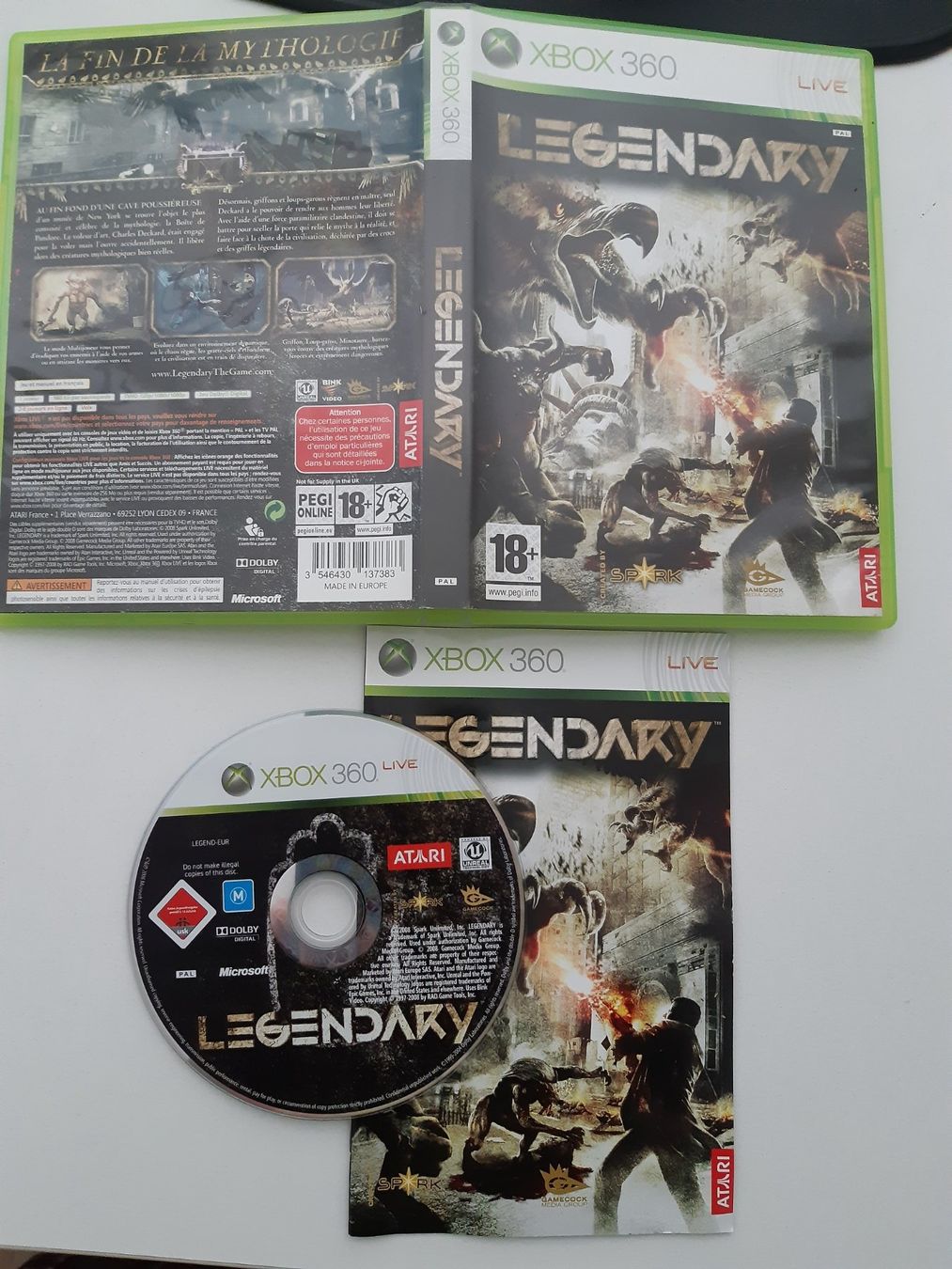 Microsoft Spiele: Legendary für Xbox 360 – Gebraucht aus Dietikon von Hwengi