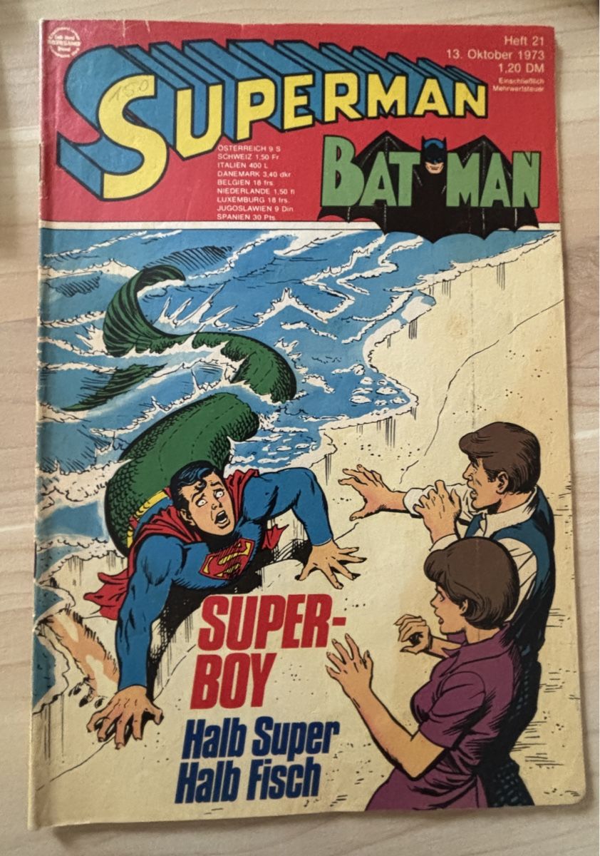 Fumetti: Superman Heft 21/1973, schön – Usato da Kehrsatz venduto da Raboy