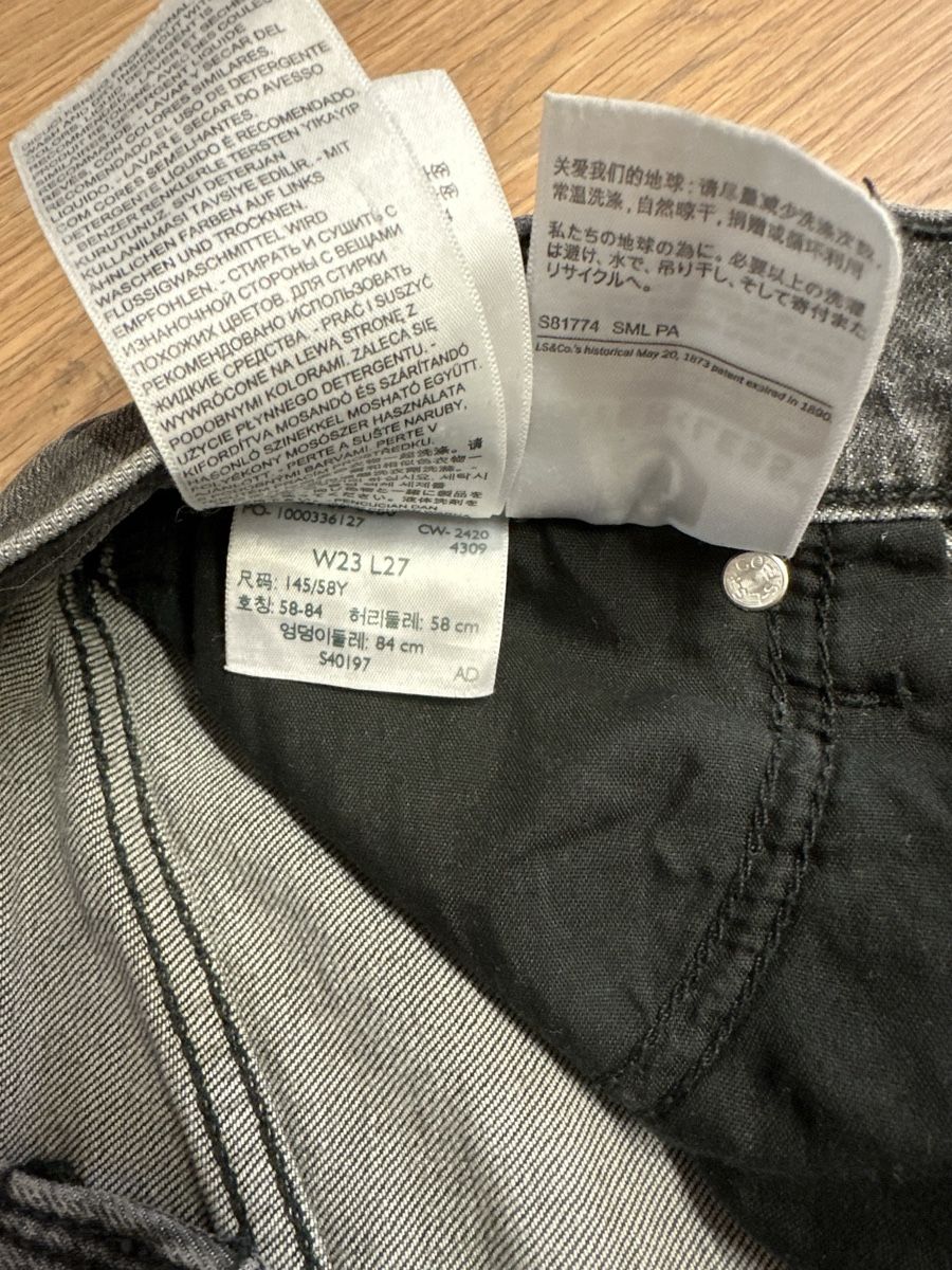 Levi's Jeans: Levi‘s W23/L27 schwarz – Neu (gemäss Beschreibung) aus Zürich von tss_6qc6 4