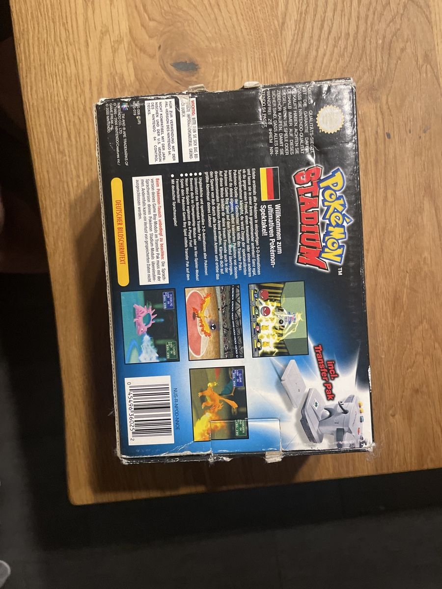 Giochi: Pokemon Stadium + Transfer Pak N64 – Usato da Hagendorn venduto da masterchieff 1