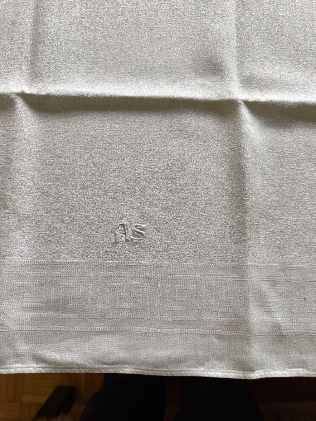 Strofinacci: Küchentücher Set, Vintage Leinen, Monogramm AS, 6 Stk. – Usato da Erstfeld venduto da Uhu1980 2