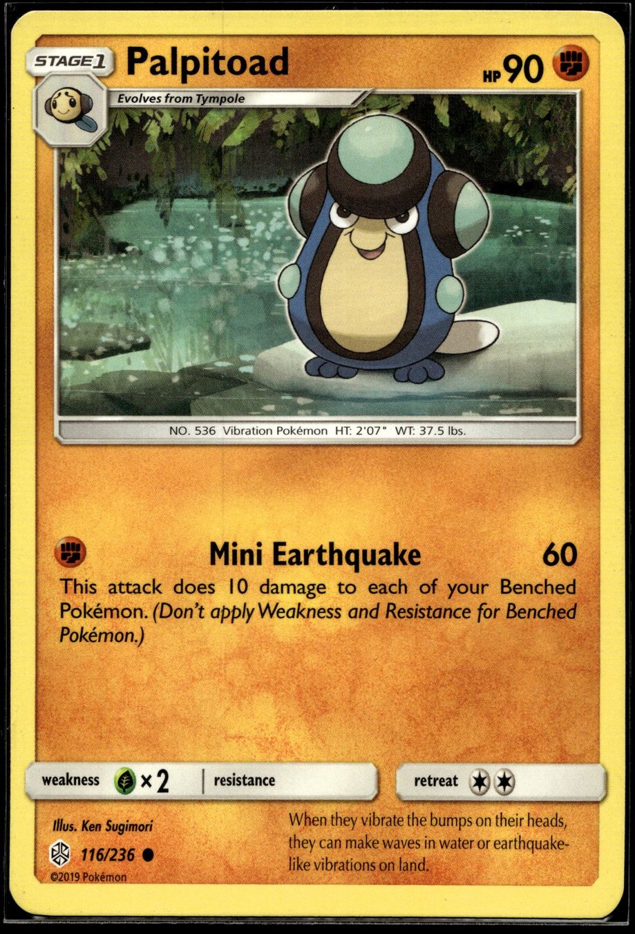 Pokémon Carte collezionabili: Palpitoad (CEC EN 116/236) – Usato da Affoltern am Albis venduto da Chiesa_5
