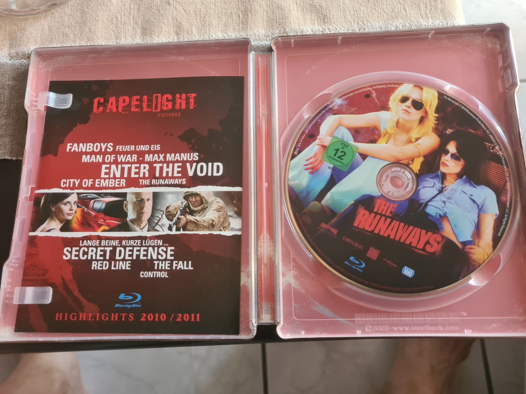 Alle DVDs: The Runaways Steelbook – Gebraucht aus Laupen ZH von chefdom 2