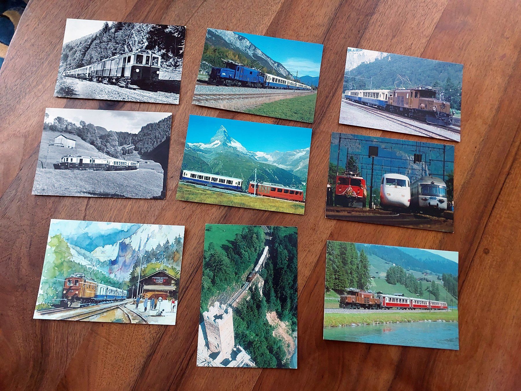 Cartoline postali: Orient-Express - CIWL - Wagons-Lits - AK-Serie – Usato da Schönenwerd venduto da Steidi 1