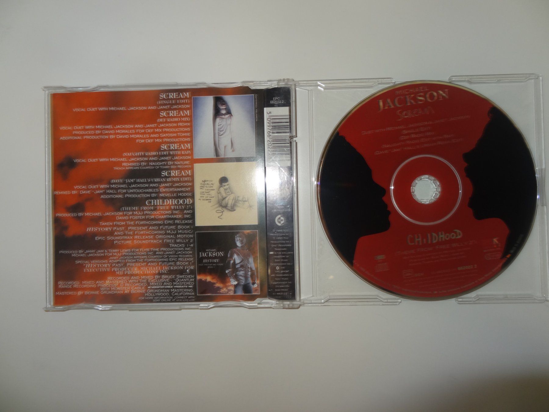 CD: Michael Jackson, Scream – Usato da luzern venduto da musicandart 1