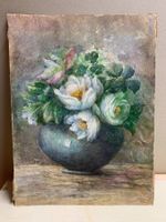 Ticino - acquarello con fiori - (Vernate).
