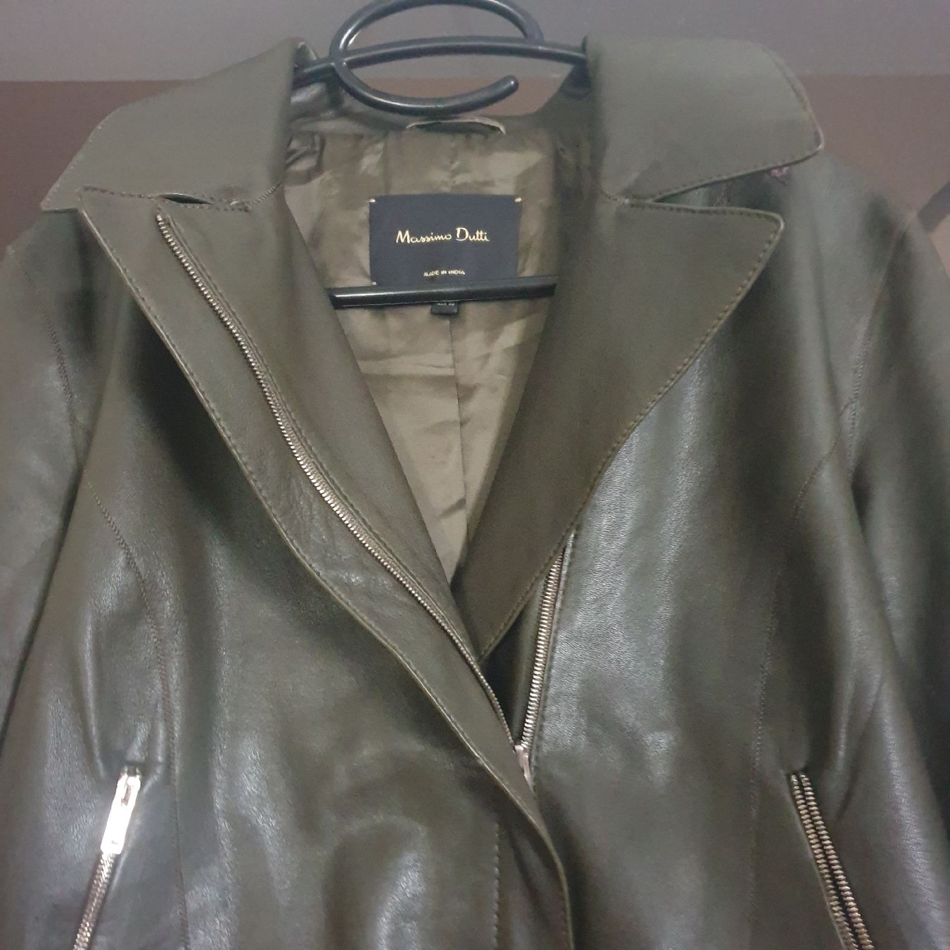 Massimo Dutti Vestes: Massimo Dutti, bestickte Echtlederjacke Gr. M – Neuf (Voir description) à Frenkendorf par Moon111 1