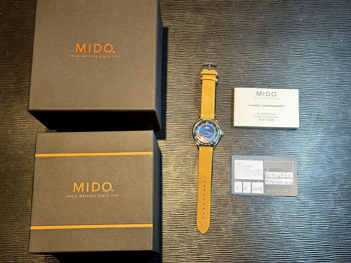 Mido Uhren: Mido Multifort 40 mm Automatic Fullset 2025 – Gebraucht aus Winterthur von YSCHU 8