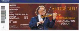André Rieu - 2 Konzerttickets Zürich vom 25. September 2026