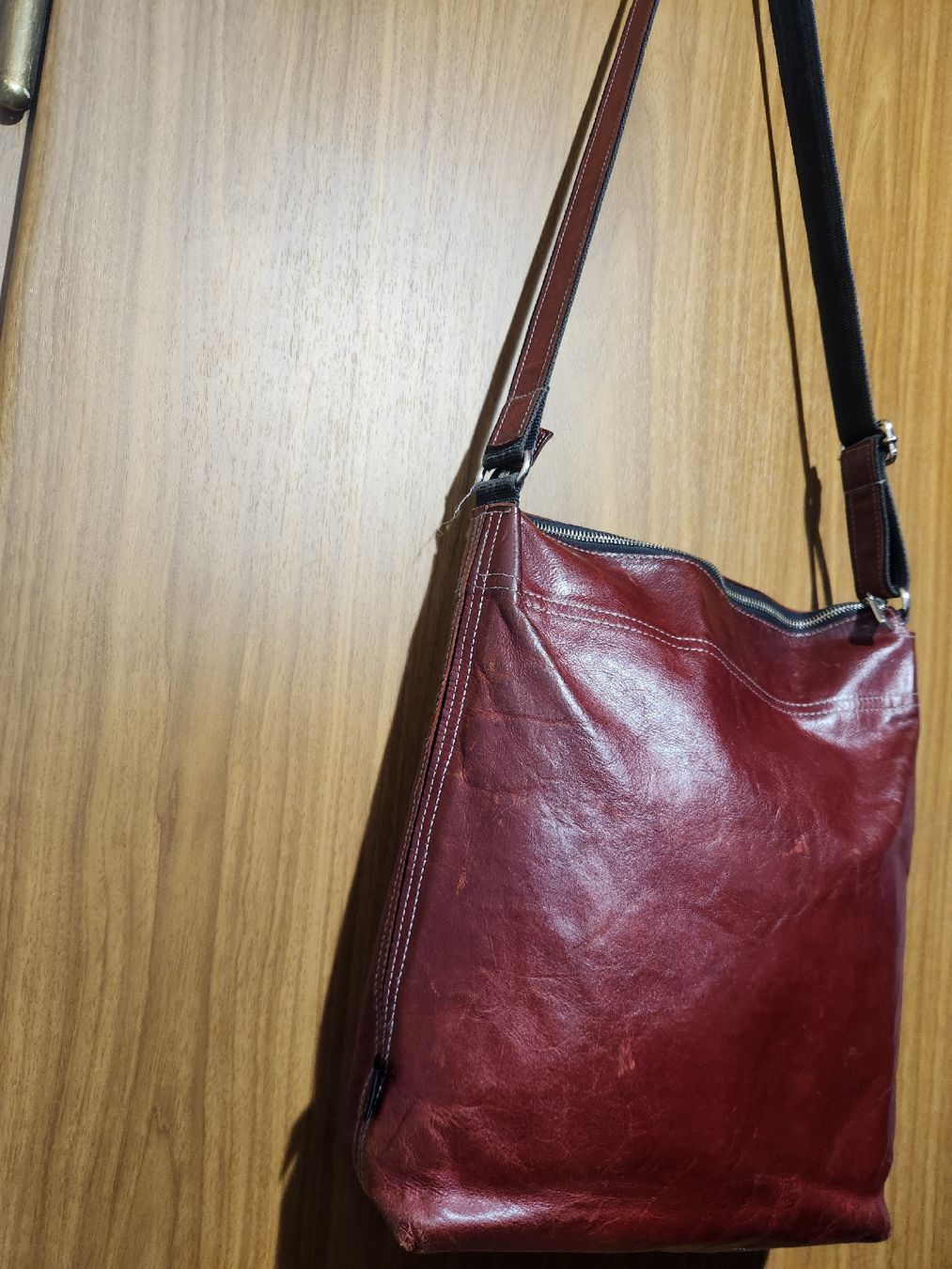 Taschen: Sac en cuir bordeaux marque Nuda  – Gebraucht aus Niedergösgen von Eva2410 8