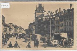 Bern - Marktplatz mit Markt - animee