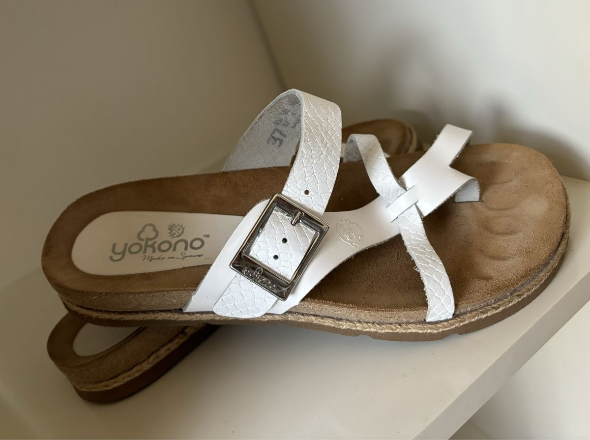 Scarpe da donna: Zehen Sandalen Leder – Nuovo (secondo la descrizione) da Winterberg ZH venduto da vanilleinspiration 1