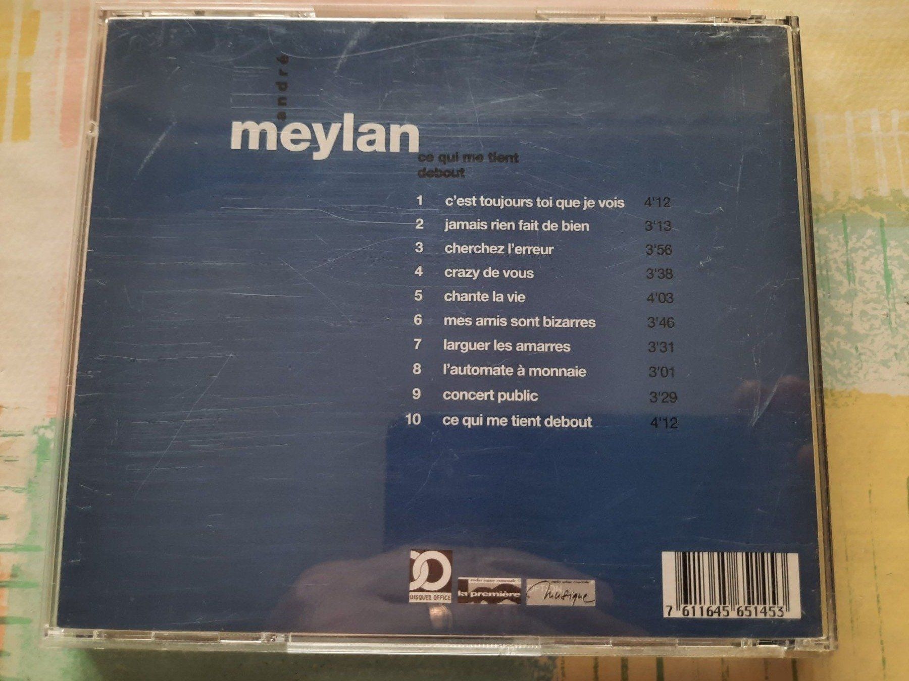 CDs: CD André Meylan - Ce qui me tient debout  – Gebraucht aus Pully von bro_n52j 2