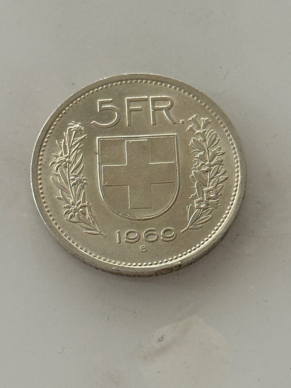 Tutti le monete: 5 Franken 1969  Silber – Usato da Wallisellen venduto da SWISS_SILVER1