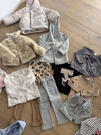 Mädchen Kleidung Set  Herbst Winter Gr. 92 - 98 Zara, Mango