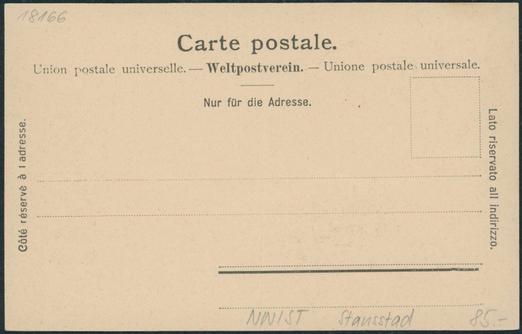Cartoline postali: NW Stansstad – Nuovo (secondo la descrizione) da Schindellegi venduto da stationary 1