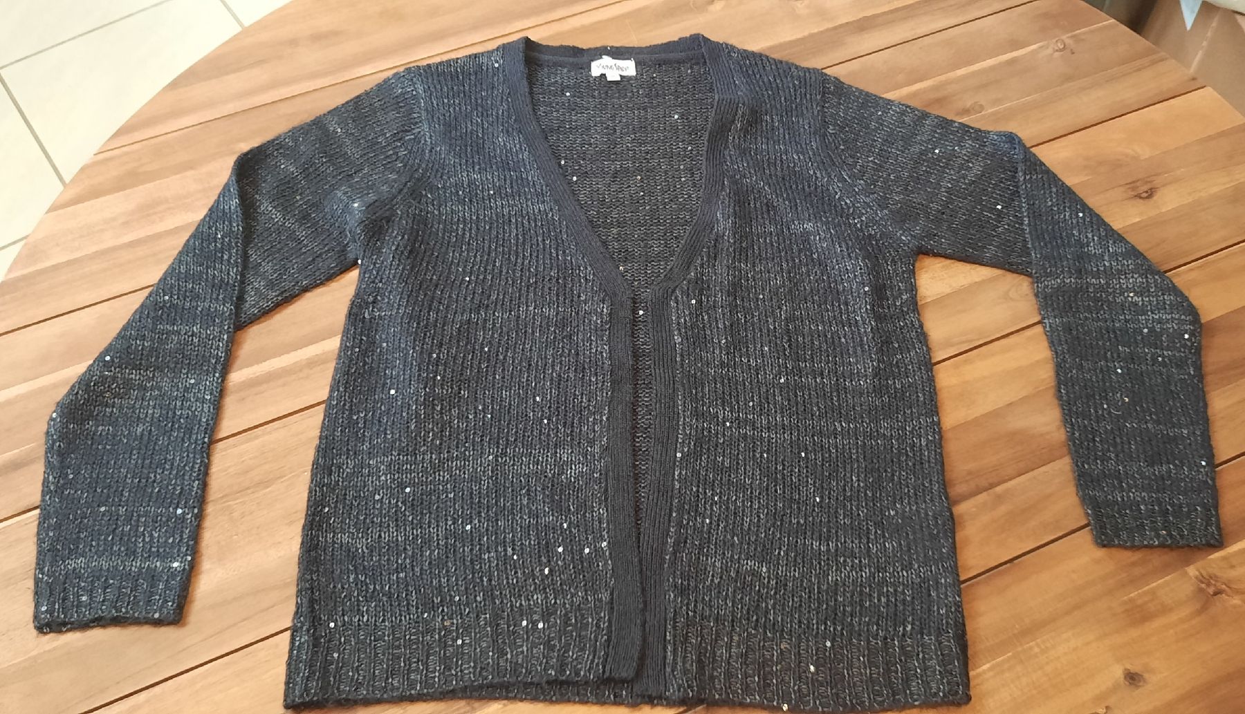 Maglioni & Felpe: Gr M PULLOVER BLAU PAILLETTEN DAMEN FRÜHLING ABEND 209 – Usato da Vinelz venduto da sonnenmond77 1