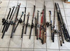 Fischerruten Sammlung Angelruten