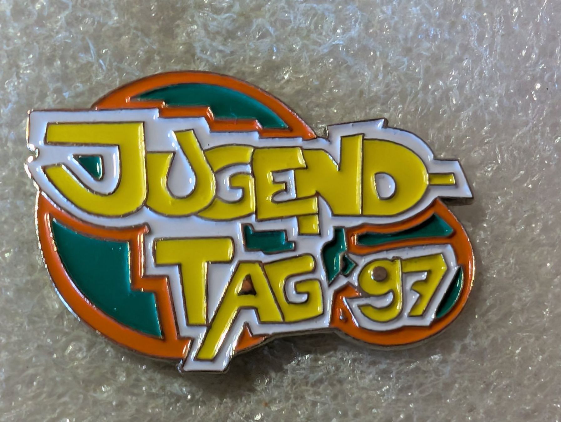 Placchette & Badge: Ansteckpin 210: Jugendtag 1997 – Usato da Oppligen venduto da Pin-Fall-Shop