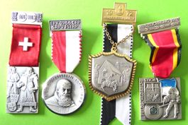 Medaillen Rudolf Wettstein 1594-1666, SSV 1976 300 m Schütz.