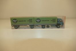 Roskopf 1:87: Saurer D 290/330 Lastzug Spedition Wolf Chur