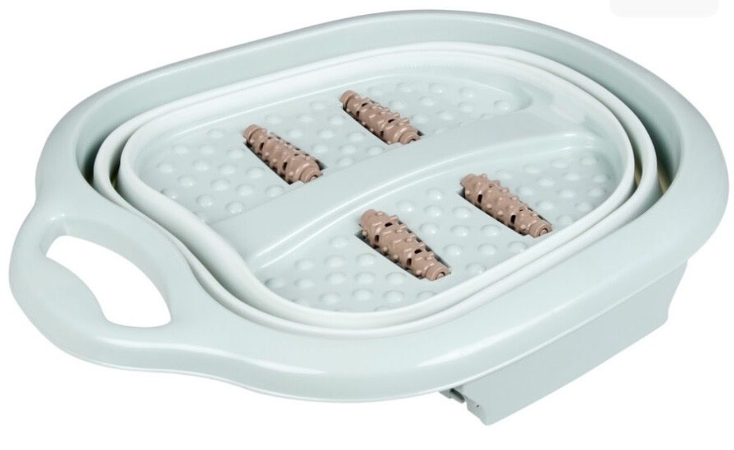 Pedicure: Faltbares Fussbad – Nuovo (secondo la descrizione) da Schwerzenbach venduto da Muffi01 2