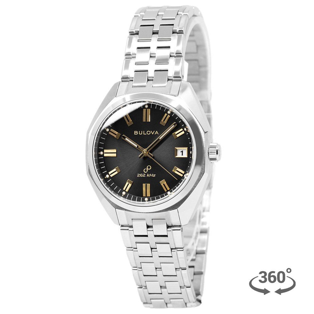 Bulova Orologi: Bulova Men's 96B415 Jet Star Quartz – Nuovo e nell'imballaggio originale da Schindellegi venduto da harveystore