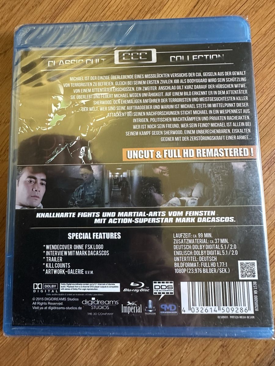 Tous les DVDs: Sabotage, Bluray, Mark Dacascos – Neuf avec emballage d'origine à Benken ZH par Audi-erich 1