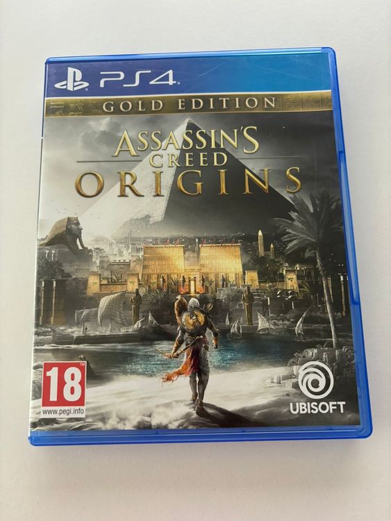 Jeu PS4 ASSASSIN'S CREED ORIGINS - Edition Gold - COMPLET En Très Bon état