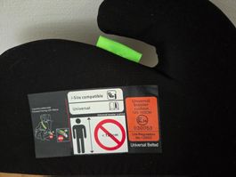 Kindersitzerhöhung schwarz