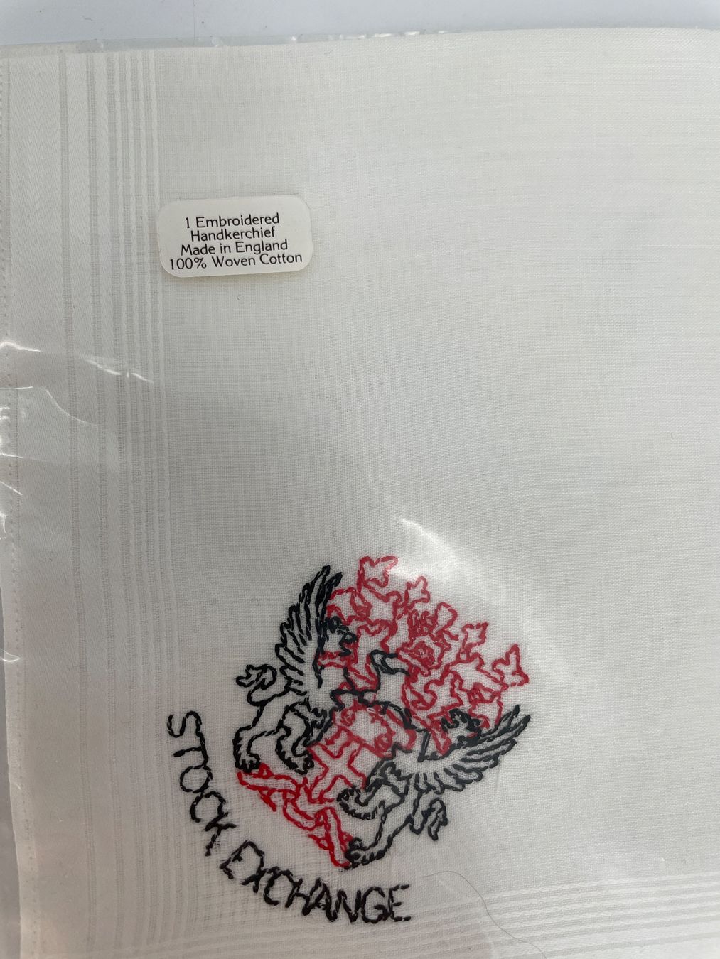 Sonstige Kleidung & Accessoires: Stofftaschentuch "Stock Exchange" – Gebraucht aus Auenstein von moin. 1