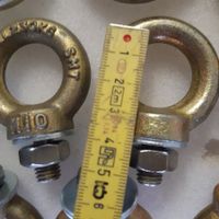 Last-Ringschraube M10 mit 12mm/24mm lang Gewinde
