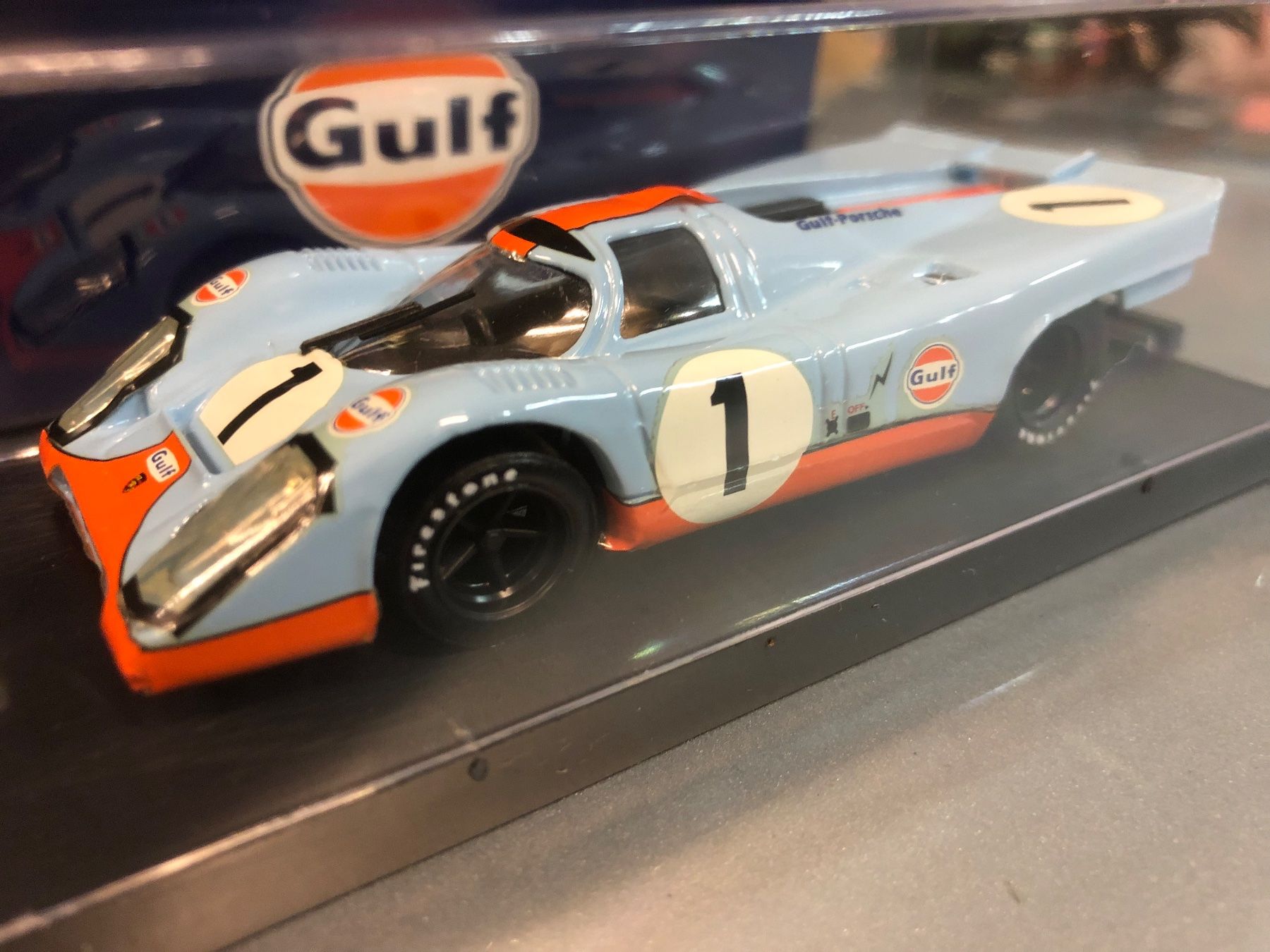 Porsche Modellini d'auto: Porsche 917 gulf racing classic oldtimer – Nuovo (secondo la descrizione) da Reinach AG venduto da rares75