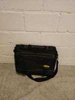 Schwarze Umhängetasche, Schultertasche, Freizeit, Laptop