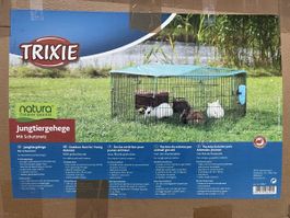 TRIXIE Jungtiergehege mit Schutznetz, NEU