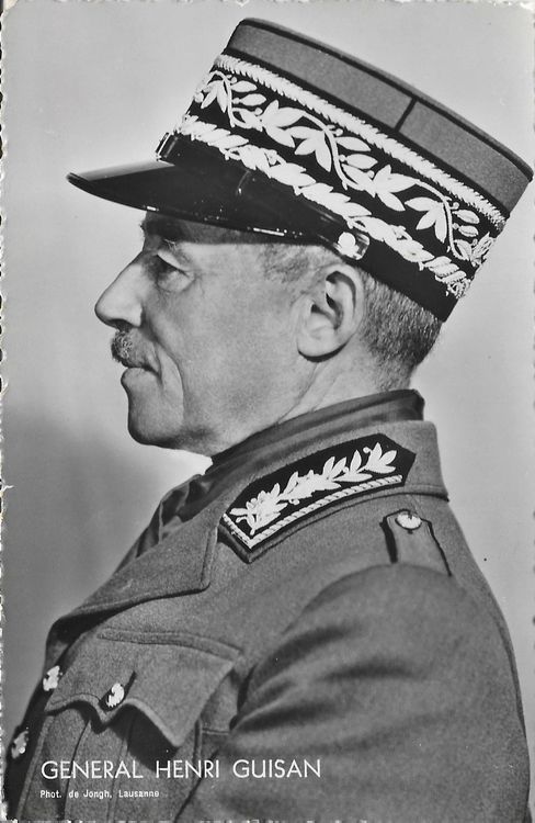 Karte General Henri Guisan 1939 Kaufen auf Ricardo