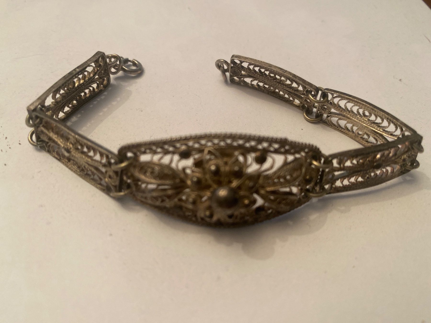 Bracciali & Braccialetti: Vintage Silber Trachten Armband Filigrane – Usato da Baden venduto da swiss-alps