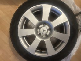 4x Original Mercedes S-Klasse W221 Alufelgen 17 Zoll 5x112 